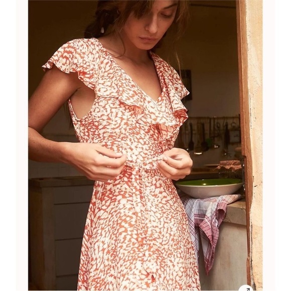 Free People French Quarter mini wrap dress - Picture 3 of 7